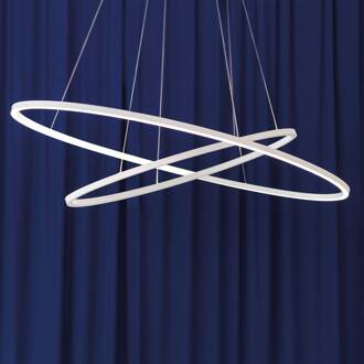 NEMO Ellisse dubbele hanglamp 2700K wit wit, opaalwit