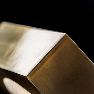 NEMO Fix LED wandlamp Up/Down Triac goud gepolijst gepolijst goud