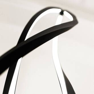 NEMO In The Wind hanglamp verticaal 2700K zwart zwart gelakt