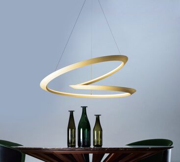 NEMO Kepler hanglamp 2.700K Up Ø84cm goud goud gelakt