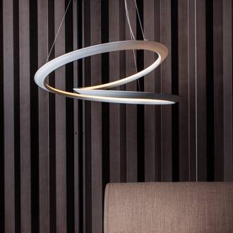 NEMO Kepler hanglamp 2.700K Up Ø84cm wit wit gelakt