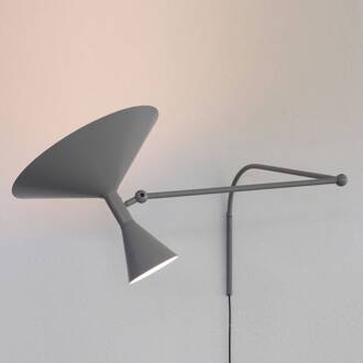 NEMO Lampe de Marseille wandlamp, grijs mat