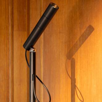 NEMO LED vloerlamp Type, zwart, 3000 K, dimbaar