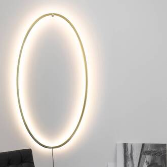 NEMO LED wandlamp 2.700K goud gepolijst goud gepolijst geanodiseerd, opaal wit