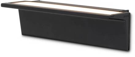 NEMO LED wandlamp Zena, zwart, 2.700 K, IP20, dimbaar