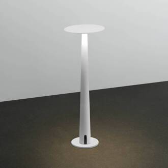NEMO Portofino LED tafellamp, wit, aluminium