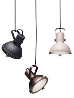 NEMO Projecteur 165 hanglamp, zandwit zand wit mat