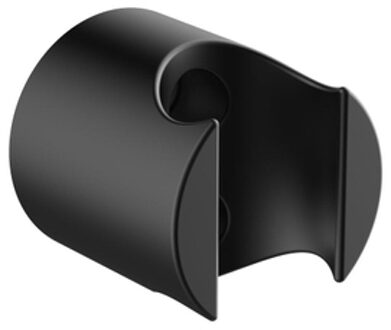 NEMO Spring Nero handdouchehouder vast mat zwart SM016NE Zwart mat