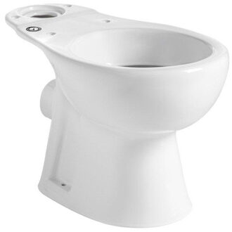 NEMO Start Star staand toilet 650 x 380 x 360 mm wit porselein Huitgang 190 mm wczitting en jachtbak niet inbegrepen FL16AWHA - 049012