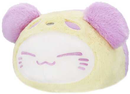 Nemuneko Cat Plush Figure Pastel Panda Big Purple 33 cm