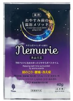 Nemurie Good Night Bath Salt Lavender 40g