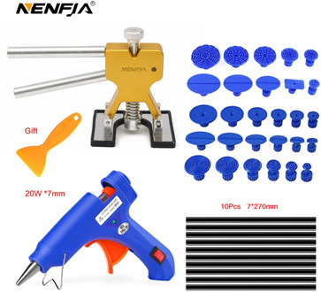 NENFIX tools paintless dent repair tools Dent Repair Kit Car Dent Puller with Glue Puller Tabs Removal Kits for Vehicle Car Auto
