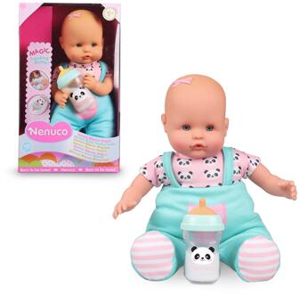 Nenuco babypop 32cm met magisch flesje blauw