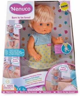 Nenuco Eerste stapjes - Looppop met geluid 35cm