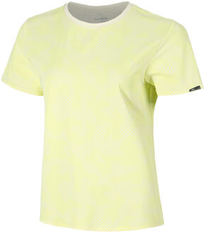 Neo Feel the Vybe AOP Hardloopshirt Dames-limoen - M