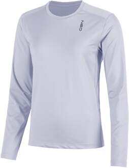 Neo Feel the Vybe Hardloopshirt Dames-blaugrau blauwgrijs - M