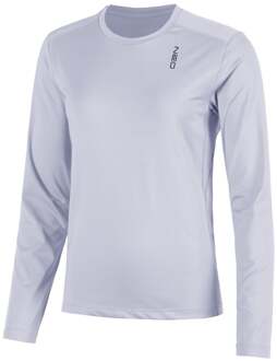 Neo Feel the Vybe Hardloopshirt Dames-blaugrau - S