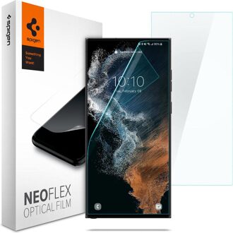 Neo Flex Screenprotector Duo Pack voor de Samsung Galaxy S22 Ultra Transparant