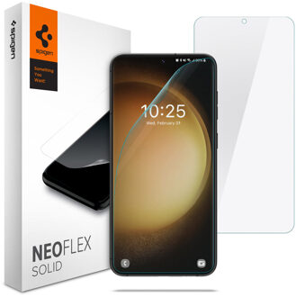 Neo Flex Screenprotector Duo Pack voor de Samsung Galaxy S23 Transparant