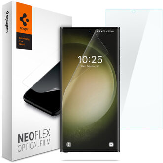 Neo Flex Screenprotector Duo Pack voor de Samsung Galaxy S23 Ultra Transparant