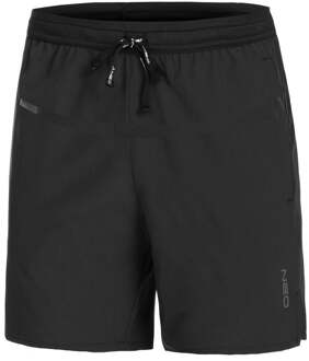 Neo Flyweight TEK 2in1 Hardloopshorts Heren-Zwart - S