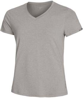 Neo Flyweight V-Teeme Hardloopshirt Dames-Grijs - M