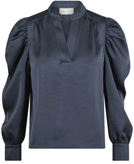 Neo Noir Blouse Rosslyn Blauw dames Navy - 38,40,34,36,42