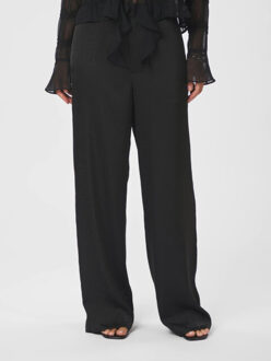 Neo Noir emmett heavy sateen bedaz pants 167037 100 black - maat 38 Zwart