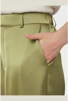 Neo Noir emmett heavy sateen pants 164136 0 sage green Groen - 38