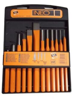 Neo Tools Doorslagenset 12dlg