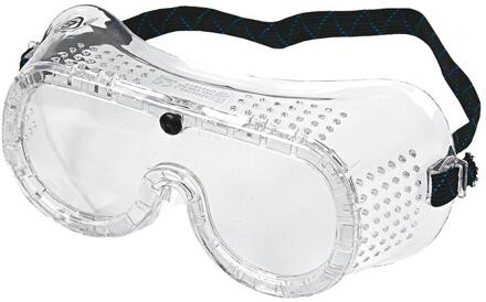 Neo Veiligheidsbril | Transparant | Met rubber band - 6453425