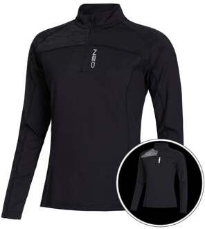 Neo Warm Light Longsleeve Dames-Zwart - M