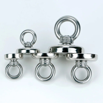 Neodymium Magnet Super Strong Powerful Salvage Hook Fishing Magnetic Circular LB88