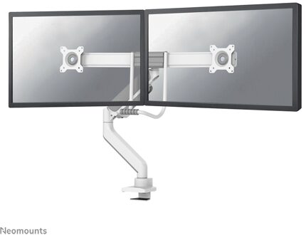 NeoMounts DS75-450WH2 Monitorarm Wit