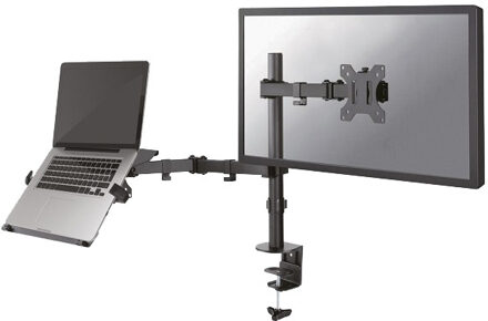 NeoMounts FPMA-D550NOTEBOOK Monitor- en Laptoparm Monitorarm Zwart
