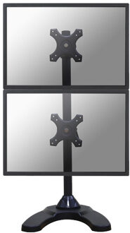 NeoMounts FPMA-D700DDV - verticale monitorarm - geschikt voor 2 monitoren t/m 27 inch - zwart