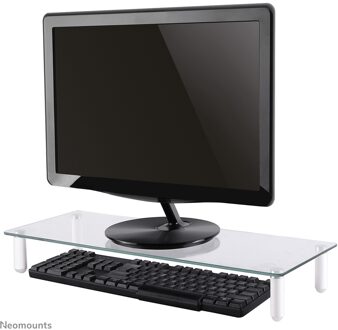 NeoMounts NS-MONITOR-10 Desktop accessoire Transparant