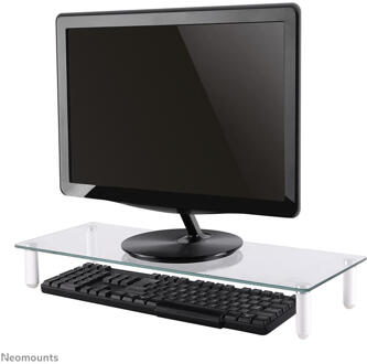 NeoMounts NS-MONITOR-10 Desktop accessoire Transparant