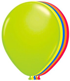 Neon Ballonnen 25cm 8st