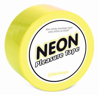 Neon Bondage - Geel - Tape