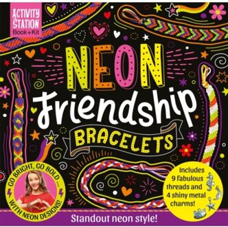 Neon Friendship Bracelets - Activity Station Gift Boxes - Oliver, Jessie