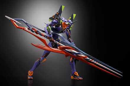 Neon Genesis Evangelion Metal Build Action Figure Eva Test Type-01 30th with the Spear of Gaius 22 cm
