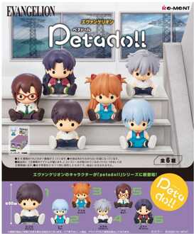 Neon Genesis Evangelion Petadoll Mini Figures Display (6)