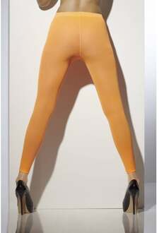 Neon oranje legging