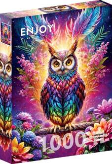 Neon Owl Puzzel (1000 stukjes)