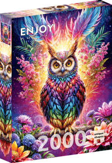 Neon Owl Puzzel (2000 stukjes)