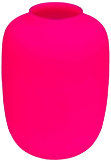 Neon vaas Artic M pink Ø25 x H35 cm.