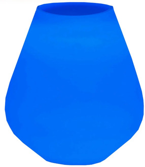 Neon vaas Tasman blue Ø18 x H20 cm.