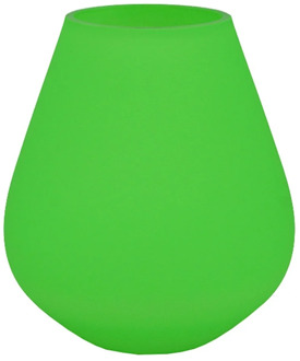 Neon vaas Tasman green Ø18 x H20 cm. op=op