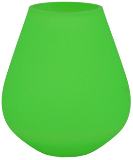 Neon vaas Tasman green Ø18 x H20 cm.